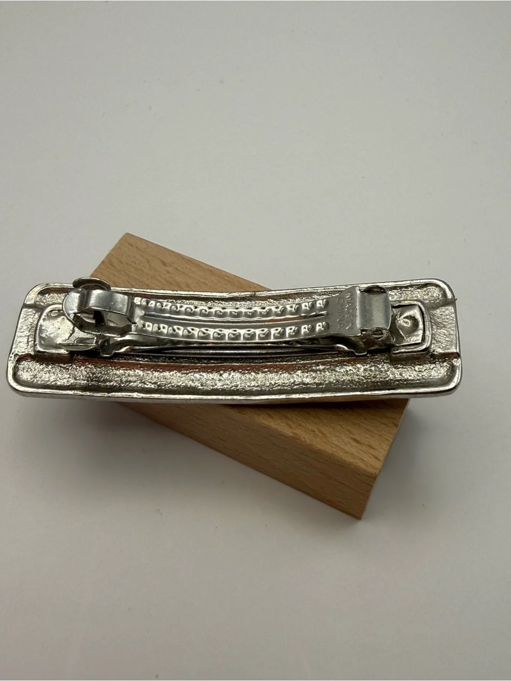 Harley-Davidson Silver Money Clip with Crystal Accents